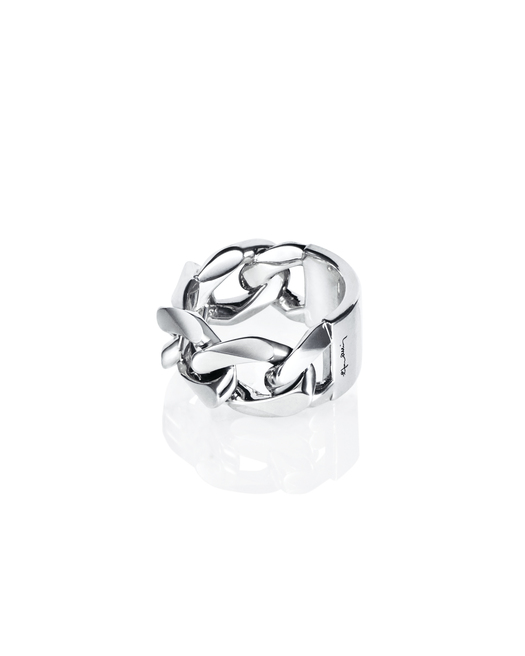 Efva Attling Rock My Chain Ring Silver