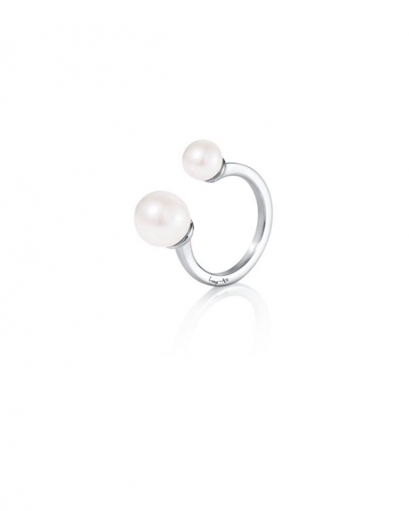 Drip Drop Ring Silver i gruppen Ringar / Silverringar hos SCANDINAVIAN JEWELRY DESIGN (13-100-02228)
