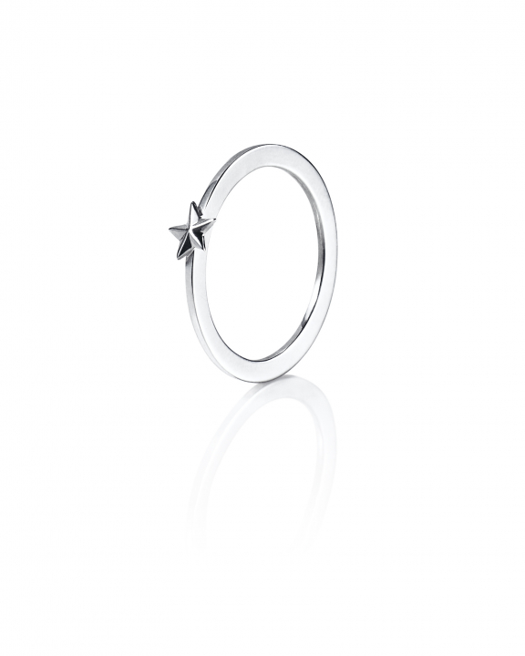 Efva Attling Micro catch a falling star Ring Silver