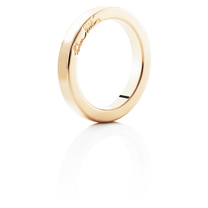 Efva Attling Half Round Ring Guld 15.00 mm