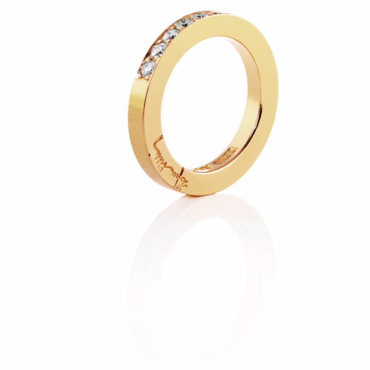 7 Stars & Signature Ring Guld i gruppen Ringar / Förlovning & vigselringar hos SCANDINAVIAN JEWELRY DESIGN (13-101-00306)