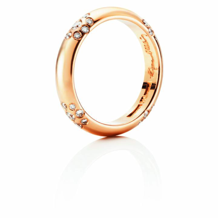 Efva Attling Sweet Hearts Ring Guld 15.50 mm