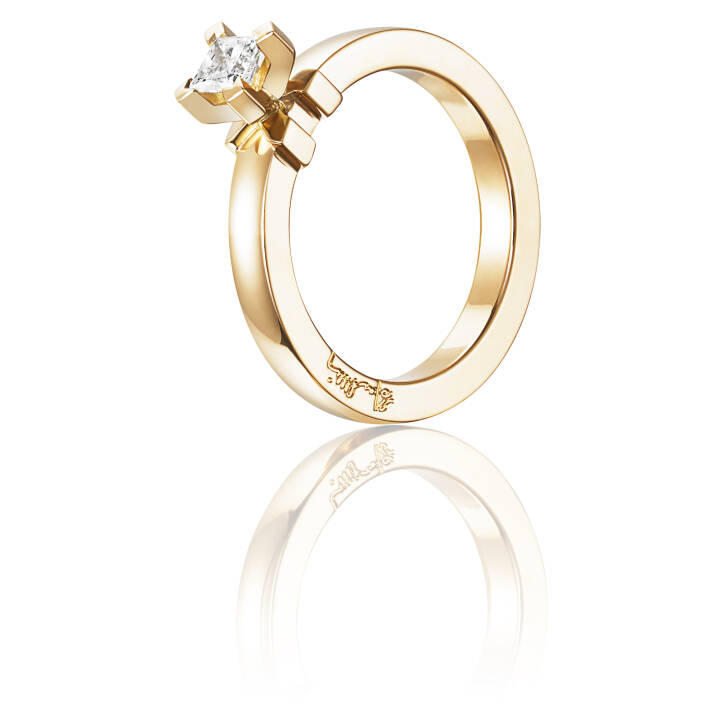 Dolce Vita Princess 0.30 ct diamant Ring Guld i gruppen Ringar / Förlovning & vigselringar hos SCANDINAVIAN JEWELRY DESIGN (13-101-01105)