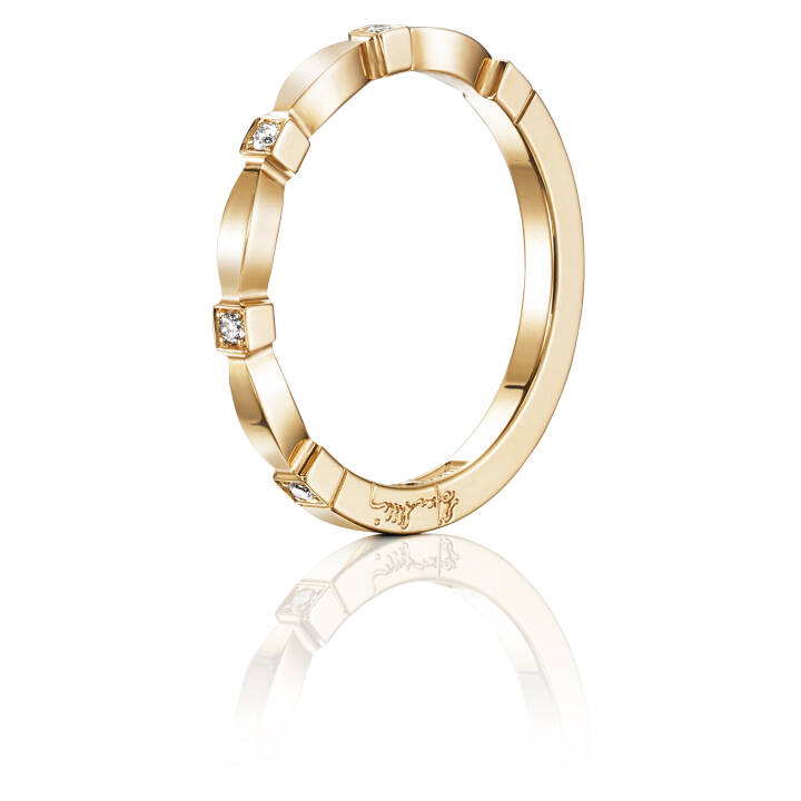 Efva Attling Forget Me Not Thin Ring Guld 20.50 mm