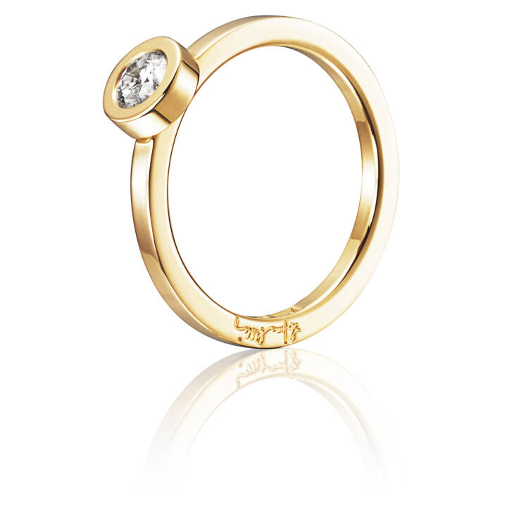 The Wedding Thin 030 ct Ring Guld 15.00 mm