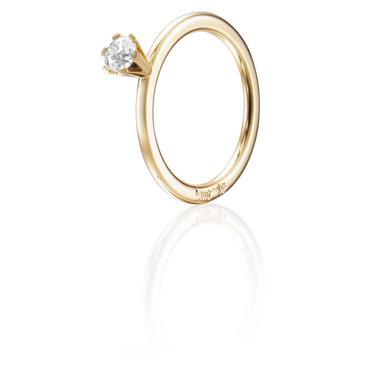 Efva Attling High On Love 030 ct Ring Guld 17.50 mm