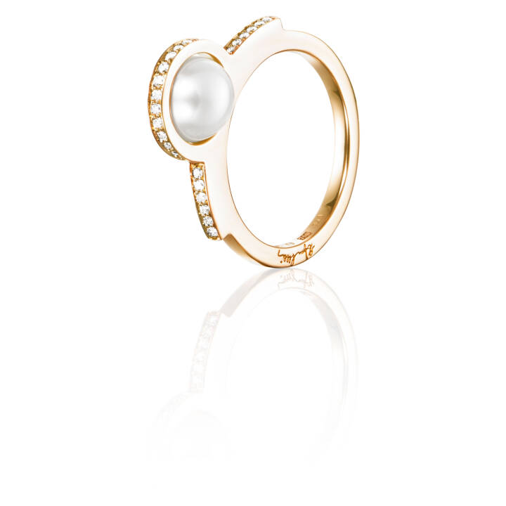 Efva Attling Day Pearl & Stars Ring Guld 19.50 mm