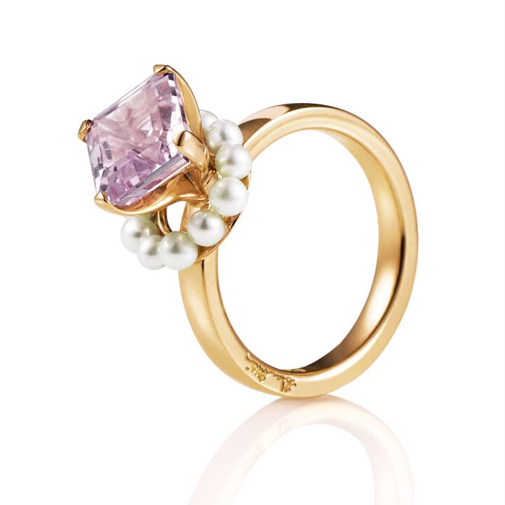 Efva Attling Dancing Pearl Ring Guld 15.00