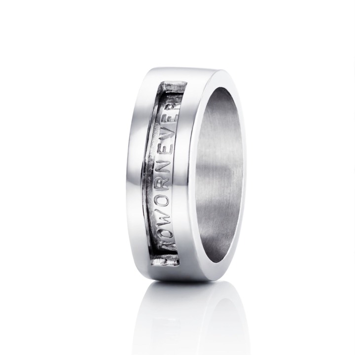 Efva Attling Now Or Never Ring Vitguld 19.50 mm