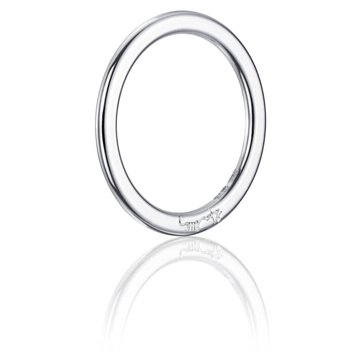 Efva Attling Love Bead Band Ring Vitguld 15.00 mm