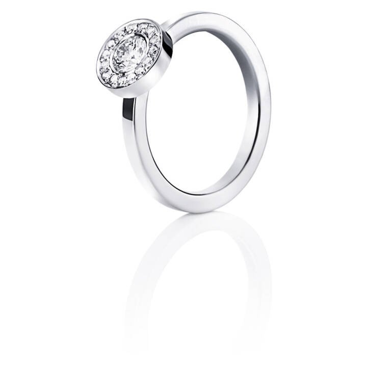 Wedding & Stars 0.40 ct diamant Ring Vitguld i gruppen Ringar / Vitguldsringar hos SCANDINAVIAN JEWELRY DESIGN (13-102-01125)