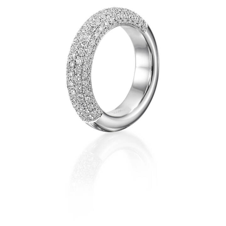 Efva Attling Billion Stars Ring Vitguld 15.00 mm