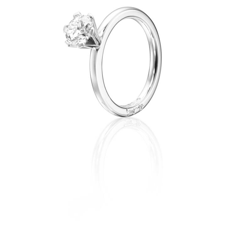 High On Love 10 ct Ring Vitguld 22.00 mm