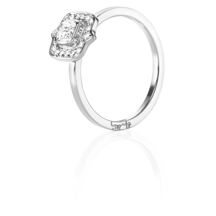 The Mrs 0.30 ct diamant Ring Vitguld i gruppen Ringar / Vitguldsringar hos SCANDINAVIAN JEWELRY DESIGN (13-102-01830)