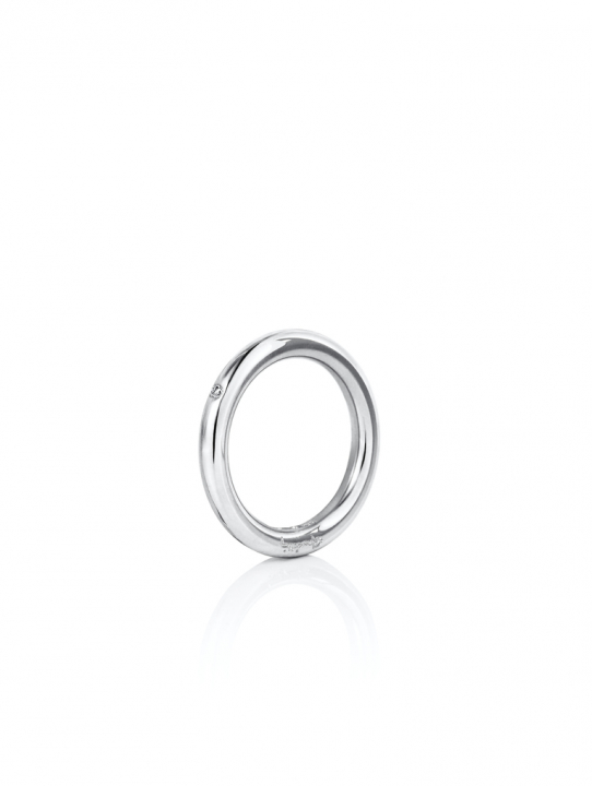 One Love & Stars Thin Ring Vitguld 15.00