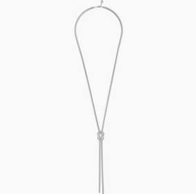 Dakota tassel neck 80 Silver i gruppen Halsband / Silverhalsband hos SCANDINAVIAN JEWELRY DESIGN (1325-0180-256)