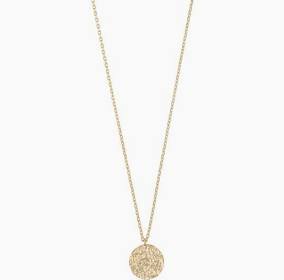 SNÖ OF SWEDEN Lauren coin pendant Halsband Guld