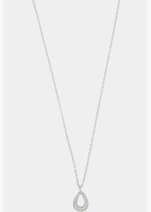 Naomi irregular pendant neck 42 Silver i gruppen Halsband / Silverhalsband hos SCANDINAVIAN JEWELRY DESIGN (1334-0342-012-42)