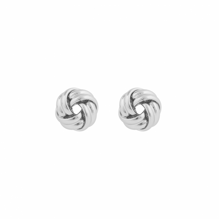 Soap knot ear Silver i gruppen Örhängen / Silverörhängen hos SCANDINAVIAN JEWELRY DESIGN (1339-6200-256)