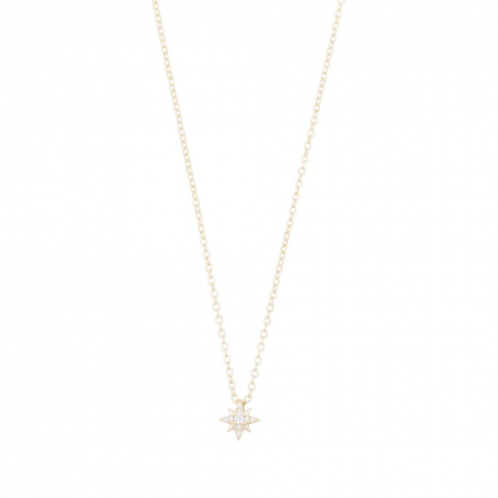 Stellaris pendant Halsband Guld i gruppen Halsband / Guldhalsband hos SCANDINAVIAN JEWELRY DESIGN (1357-0142-251)