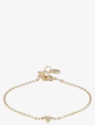 Lovely one heart chain Armband Guld i gruppen Armband / Guldarmband hos SCANDINAVIAN JEWELRY DESIGN (1363-3300-257)