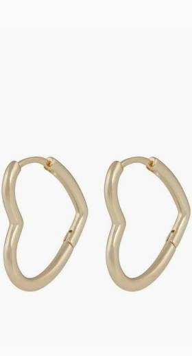 Lovely oval Örhängen Guld i gruppen Örhängen / Guldörhängen hos SCANDINAVIAN JEWELRY DESIGN (1363-7300-257)