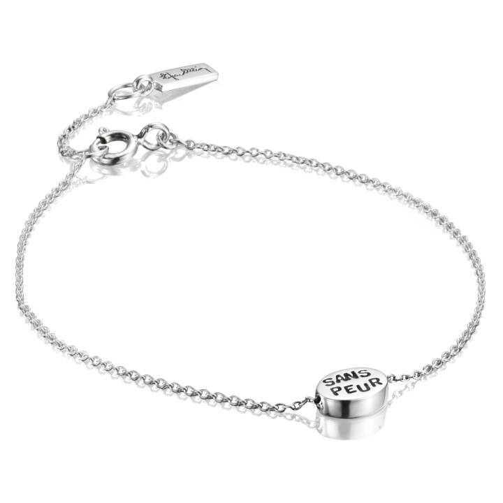 Mini Me Sans Peur Armband Silver 17-19 cm