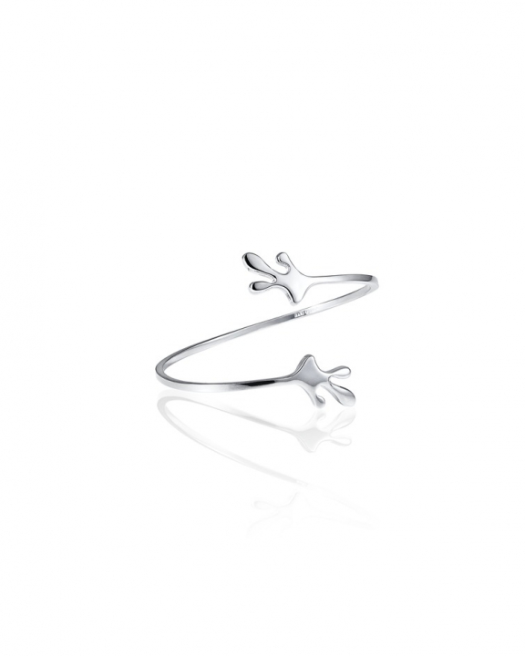 Honey Cuff Silver i gruppen Armband / Silverarmband hos SCANDINAVIAN JEWELRY DESIGN (14-100-02075)