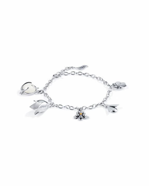 Garden Armband Silver i gruppen Armband / Silverarmband hos SCANDINAVIAN JEWELRY DESIGN (14-100-02346-1619)