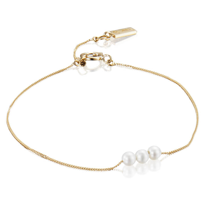 Efva Attling My Little Pearl Armband Guld 15-17 cm