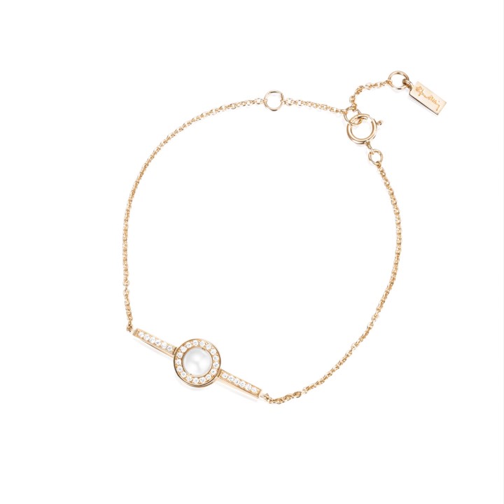 Little Day Pearl & Stars Armband Guld 16-19 cm