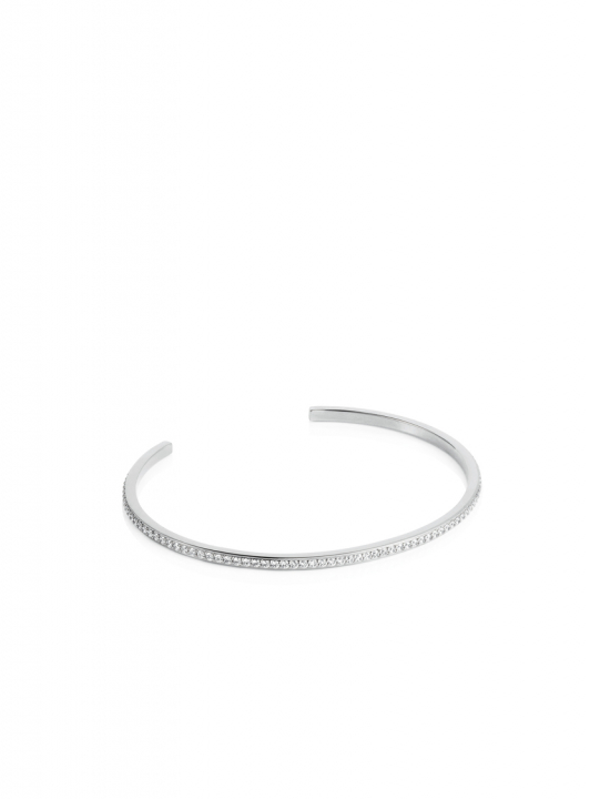 Stars Cuff Vitguld i gruppen Armband / Armband i vitguld hos SCANDINAVIAN JEWELRY DESIGN (14-102-01997)