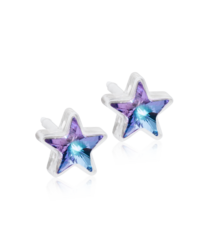 MP Star 6 mm, Lilac shimmer i gruppen Örhängen hos SCANDINAVIAN JEWELRY DESIGN (15-0108-85)