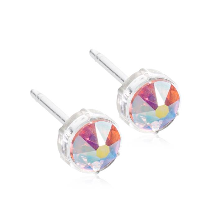 MP  6 mm, Rainbow rose i gruppen Örhängen hos SCANDINAVIAN JEWELRY DESIGN (15-0109-51)