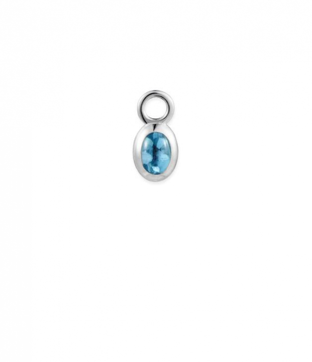 Love Bead Charm Topaz (1) Berlock Silver