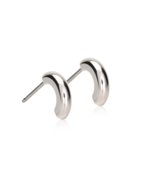 NT Pendant Round Curved 10 mm i gruppen Örhängen / Silverörhängen hos SCANDINAVIAN JEWELRY DESIGN (15-12152-00)