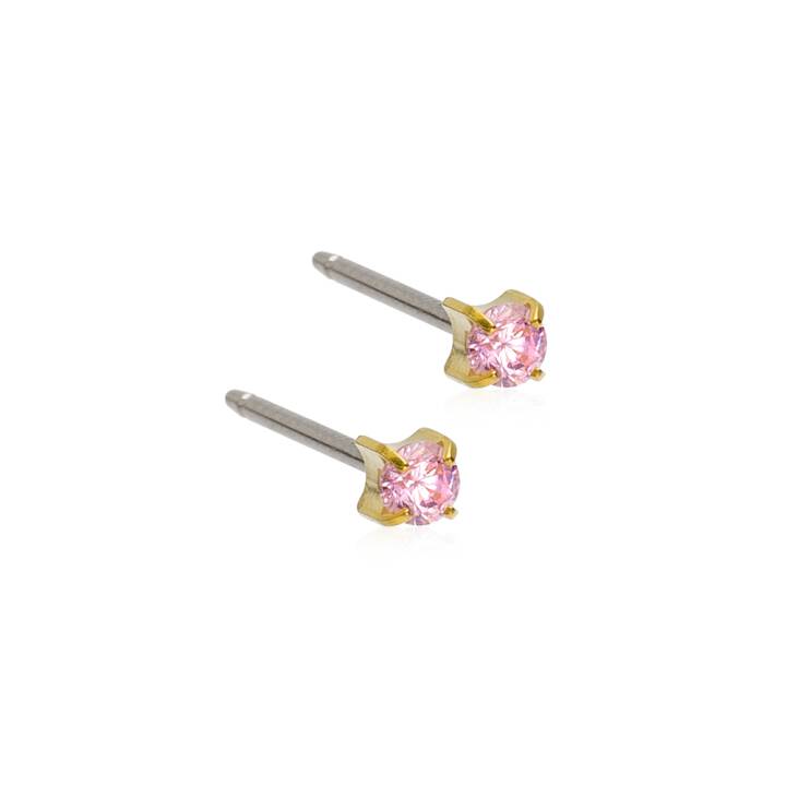 BLOMDAHL GT Tiffany 3 mm CZ Light rose