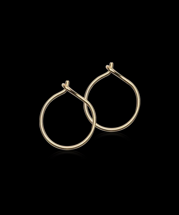 BLOMDAHL GT Ear Ring 12 mm Guld