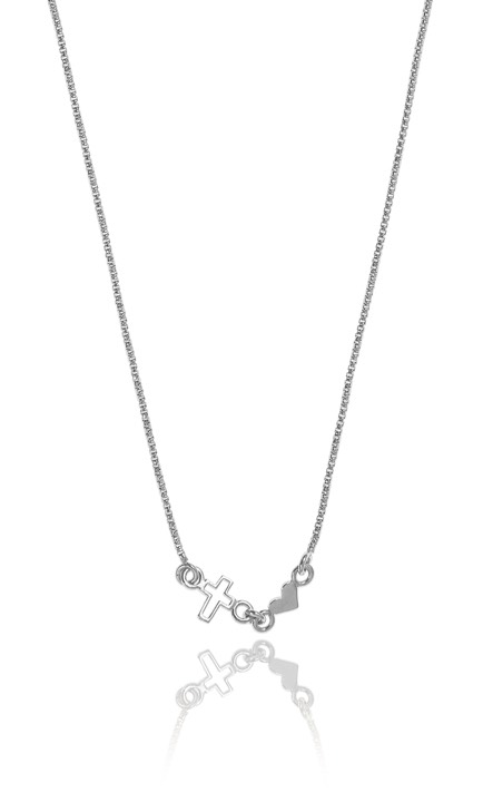 CU JEWELLERY Trust halsband Silver 40-45 cm