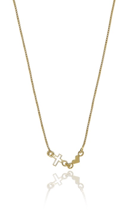 CU JEWELLERY Trust halsband Guld 40-45 cm