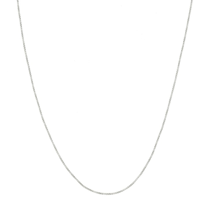 Letters halsband Silver 55-60 cm i gruppen Halsband / Silverhalsband hos SCANDINAVIAN JEWELRY DESIGN (1611211013)