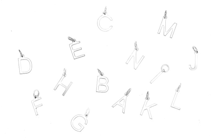 CU JEWELLERY Letters A