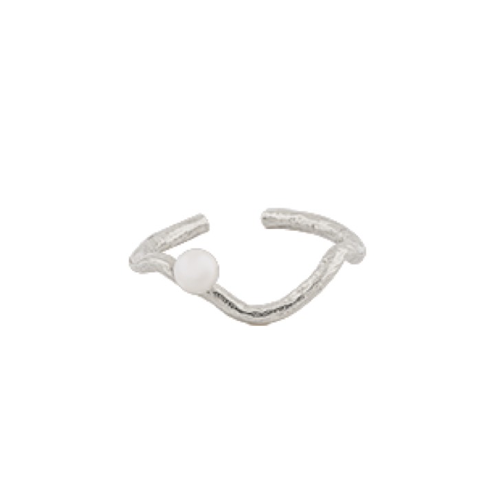 CU JEWELLERY One Pearl ring Silver