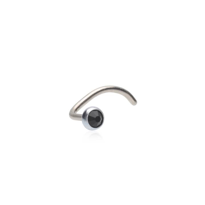 ST Bezel 3 mm, Black i gruppen Accessoarer / Piercing hos SCANDINAVIAN JEWELRY DESIGN (17-1402-72)