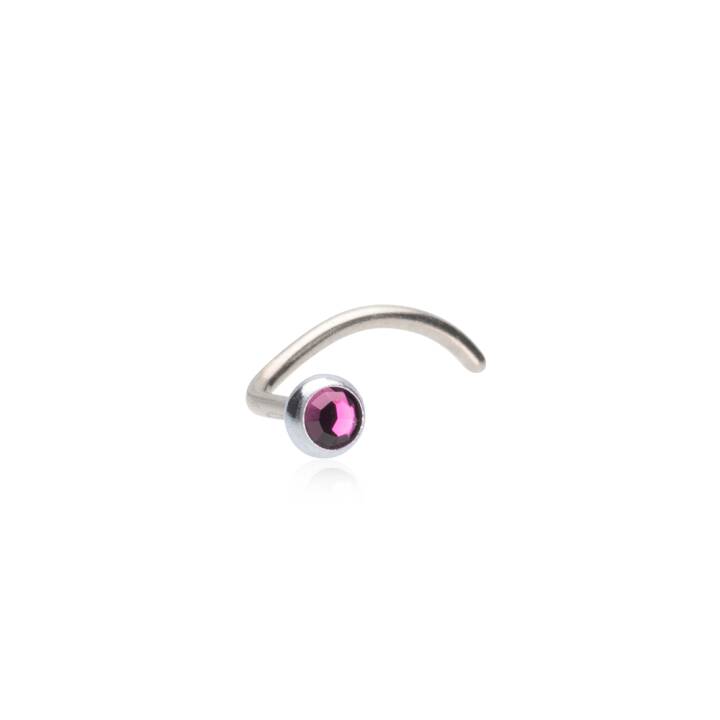 ST Bezel 3 mm, Lilac i gruppen Accessoarer / Piercing hos SCANDINAVIAN JEWELRY DESIGN (17-1402-76)