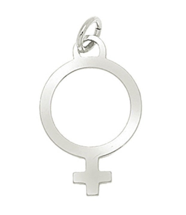 CU JEWELLERY Letters venus Silver