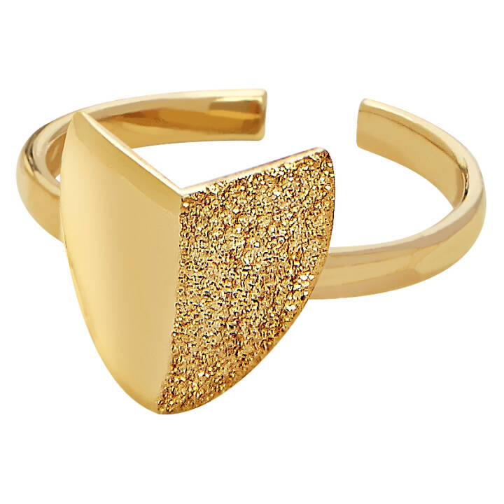 Roof big ring guld i gruppen Ringar hos SCANDINAVIAN JEWELRY DESIGN (1725520161V)