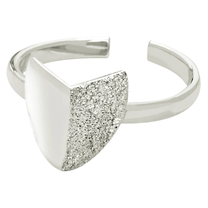 CU JEWELLERY Roof big ring Silver