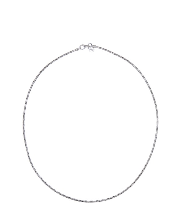 Bear plain halsband Silver 50 cm i gruppen Halsband / Silverhalsband hos SCANDINAVIAN JEWELRY DESIGN (1821170004)