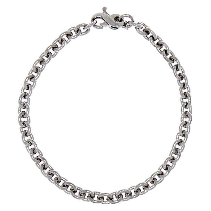 CU JEWELLERY Bear chain brace armband Silver 19 cm